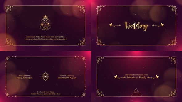 Indian Wedding Invitation（936309）-技能树